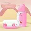 3D Carrot Gravity Plastic Knife Fidget Toys Foldable Decompressed Push Card Small Toy 3D Printing Carrot Radish Knife 5