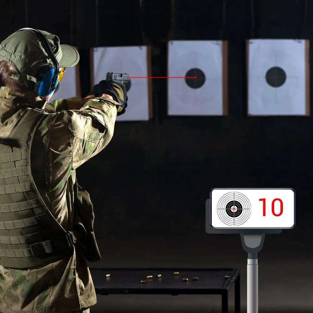 9mm Laser Training Bullet Dry Fire Laser Trainer Cartridge for Airsoft Pistol Shooting Hunting Red Dot Training Ammunition