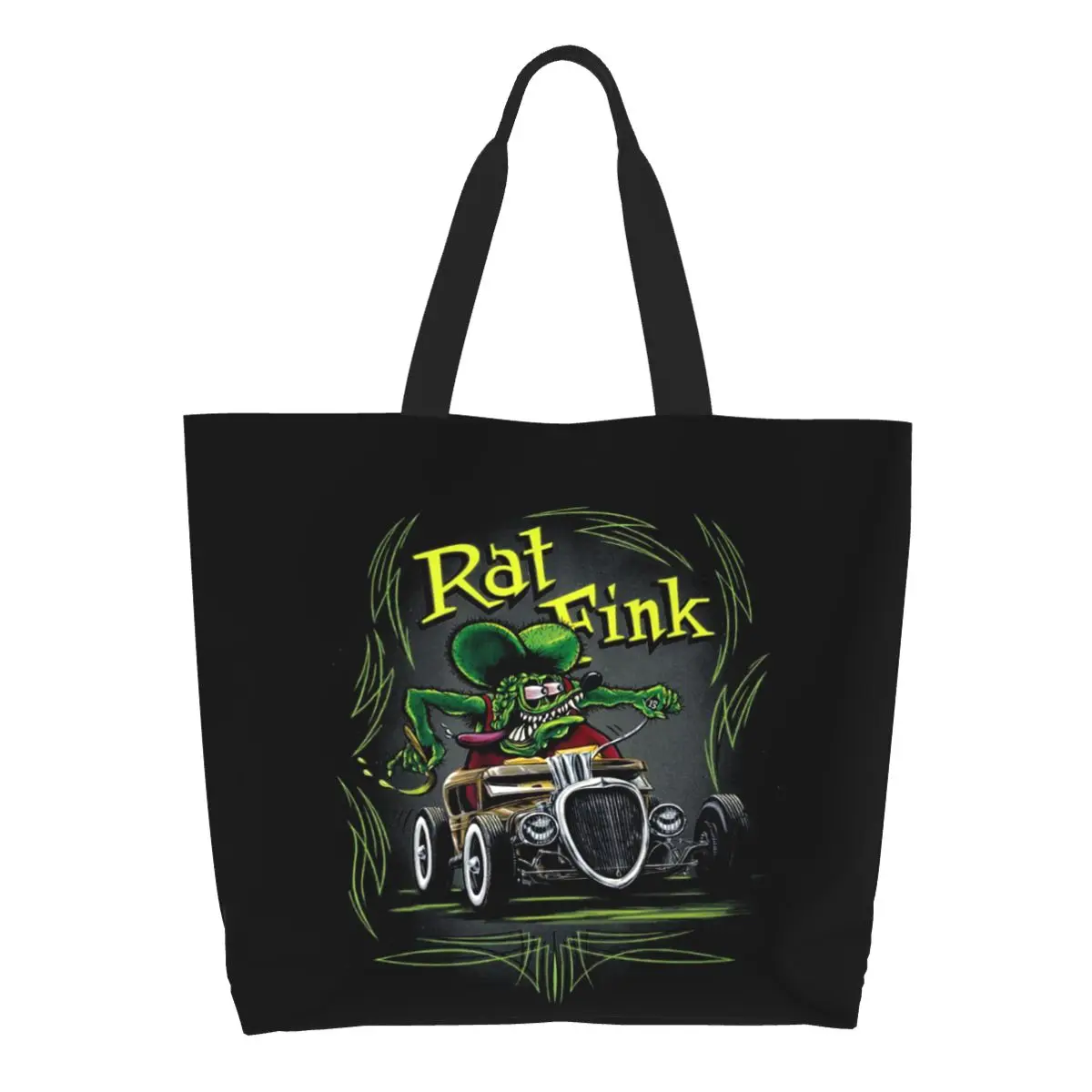 

Аниме мультфильм крыса Финк покупки тоут сумки для покупок женские милые холщовые сумки на плечо сумка для покупок большой емкости сумки