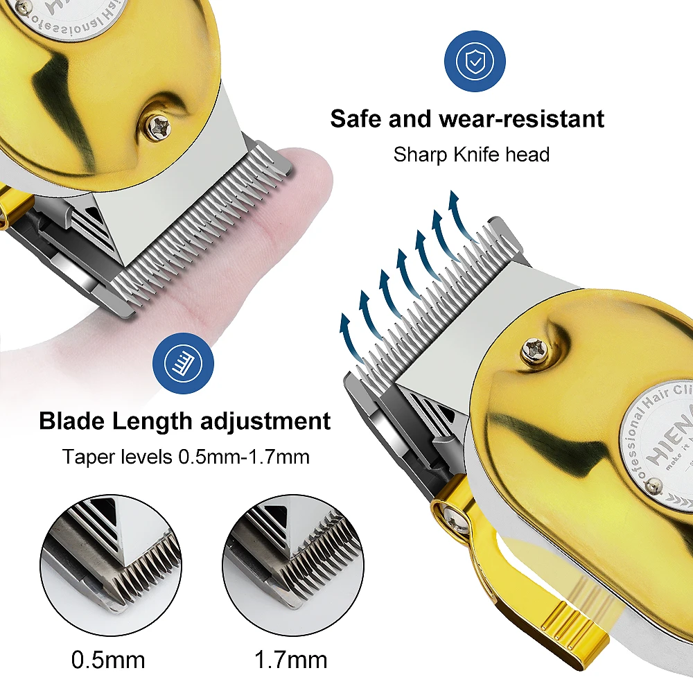 HIENA hair trimmers Hair cutting machine professional barber machines electric shaver man beard Barber shop men's hair clipper