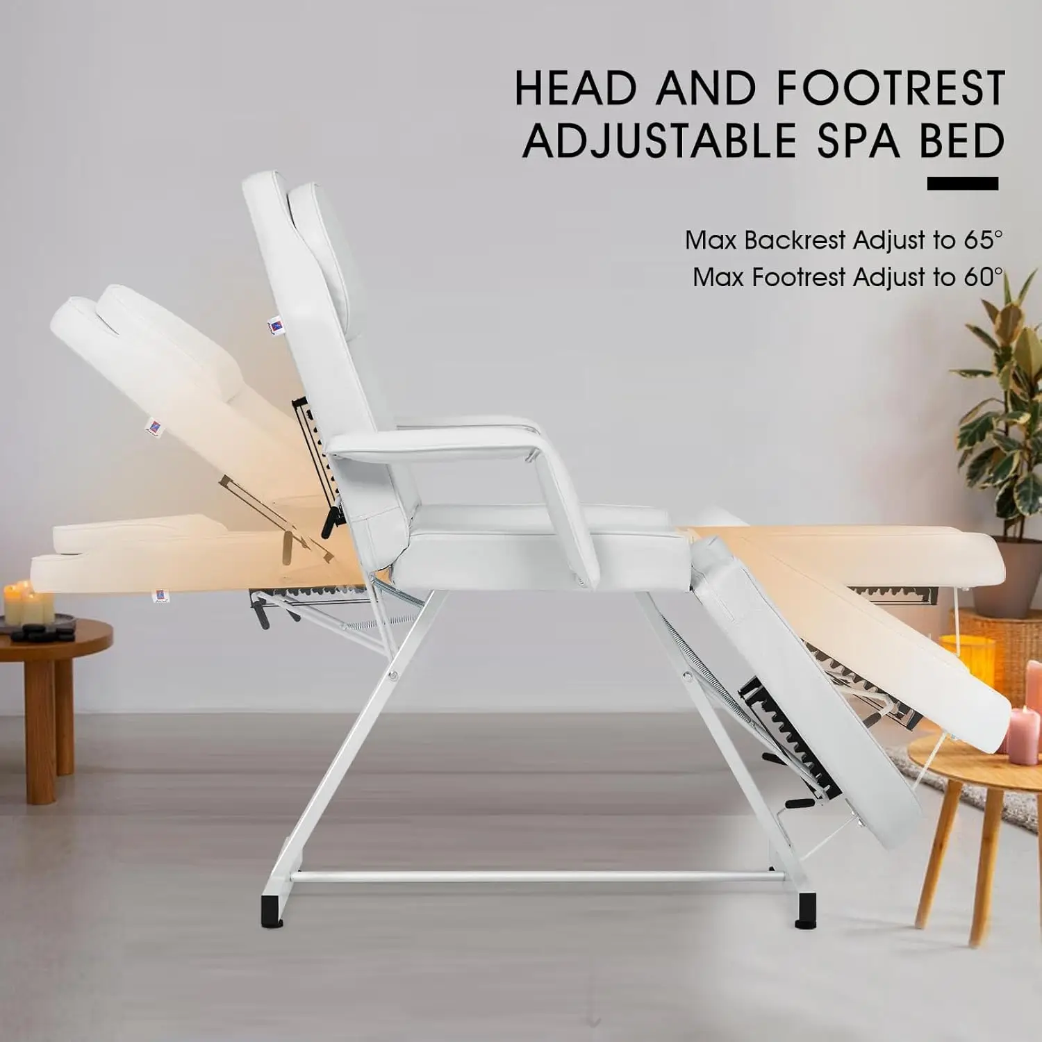 Artist hand Facial Bed Massage Table Adjustable Tattoo Chair W/Free Barber Bed Spa Chair Salon Massage Equipment Tattoo Salo