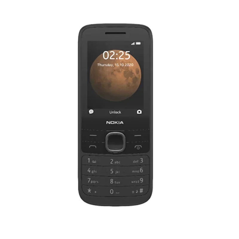 Nokia 225 4G 2.4" Screen 1000mAh Battery Unlocked Classic Phone with MP3/FM & LED Flash - Global Version used phone 4