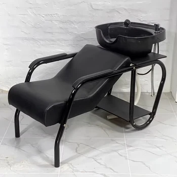 Sedie da salone estetiche eleganti e di lusso Sedie per shampoo estetiche e minimaliste Sedia Parrucchiere Mobili da salone professionali
