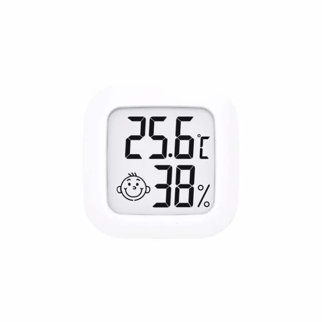 Mini Lcd Digitális Hőmérő Higriller Beltéri Szabadtéri Hőmérséklet Otthoni Higrométer Mérőérzékelő Páratartalom Otthon - Image 2