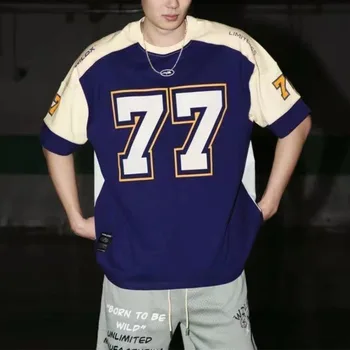 Retro Short-Sleeve Sports Jersey 1