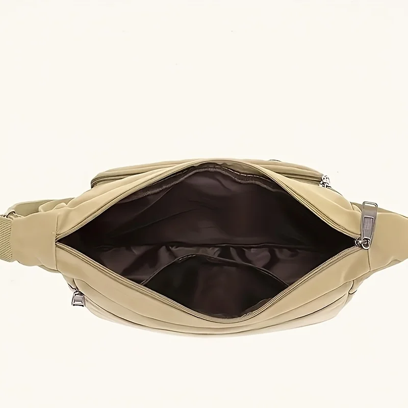 Vintage Messenger Bag with adjustable strap & multi-compartments. Ideal for travel, hiking & daily use. Black, Olive Green,Brown