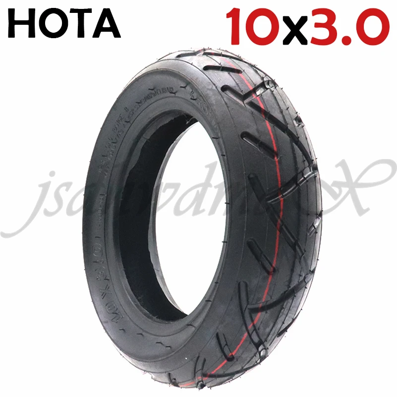 HOTA 10 inch 10X3.0 outer tire electric scooter thicken widen inflatable tyre zero 10x kaabo mantis pneumatic part
