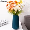 Elegant Nordic Flower Vase Durable Large Minimalist Flower Arrangement Container Flower Decoration Imitation Glaze Vase Weddings 3