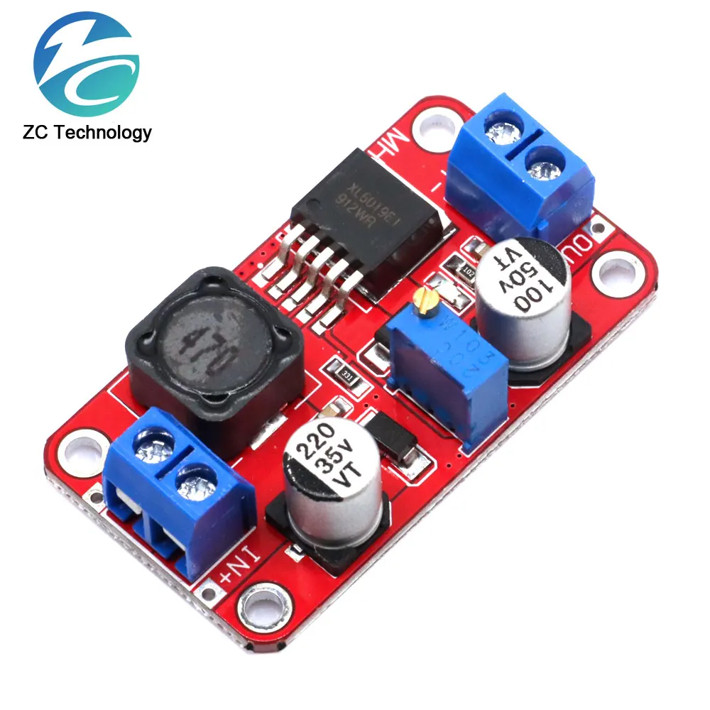 5A Dc-Dc Step Up Modulo Di Potenza Boost Volt Converter 3.3V-35V A 5V 6V 9V 12V 24V Xl6019