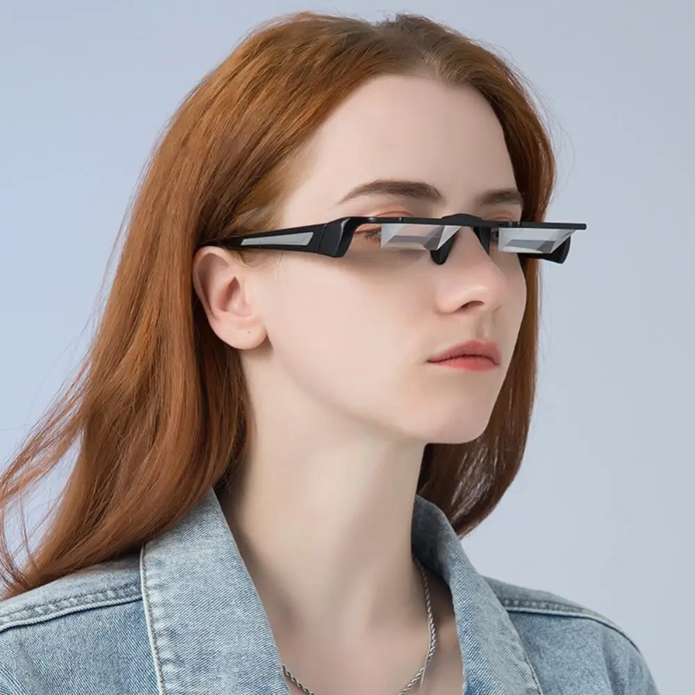 Horizontal Reading Eyewear Lazy Man Glasses Innovative Practical Horizontal Reading Refractive Eyeglasses