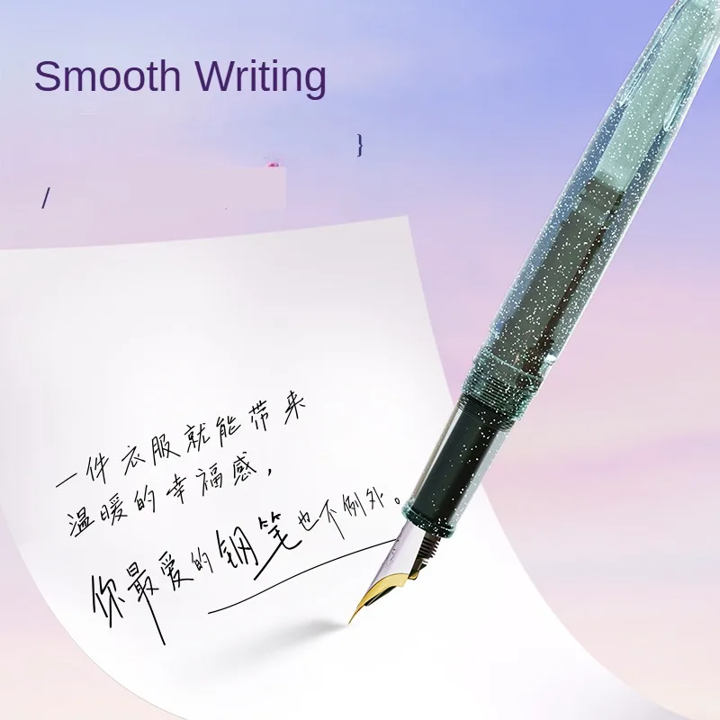 M&G MASMARCU Fountain Pen for High-grade Artistic Youth, Calligraphy Signature, Replaceable Ink Sac, beginner students 4