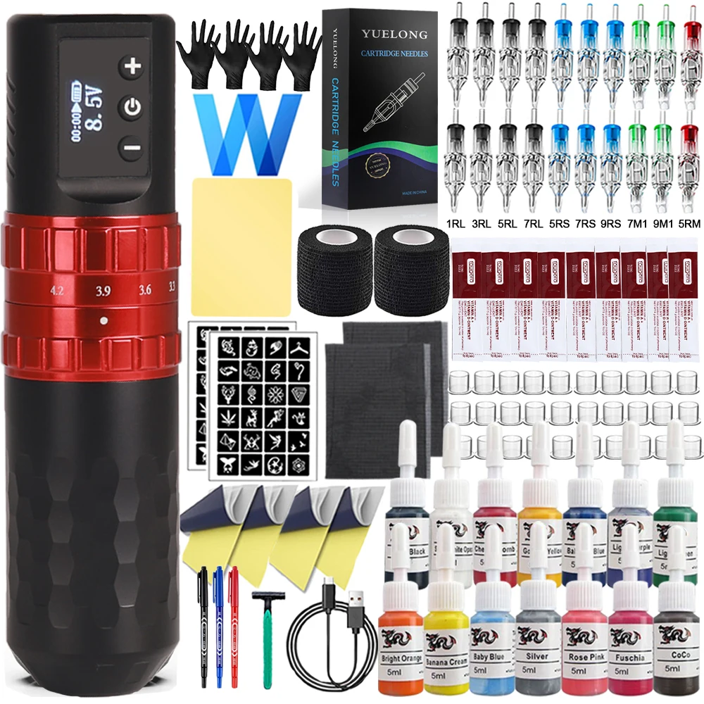 14 ink red kit