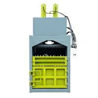 Semi Automatic Vertical Garbage Station Scrap Baler Hydraulic Baling Press Machine Cardboard Plastic 60T Baler Compactor 2