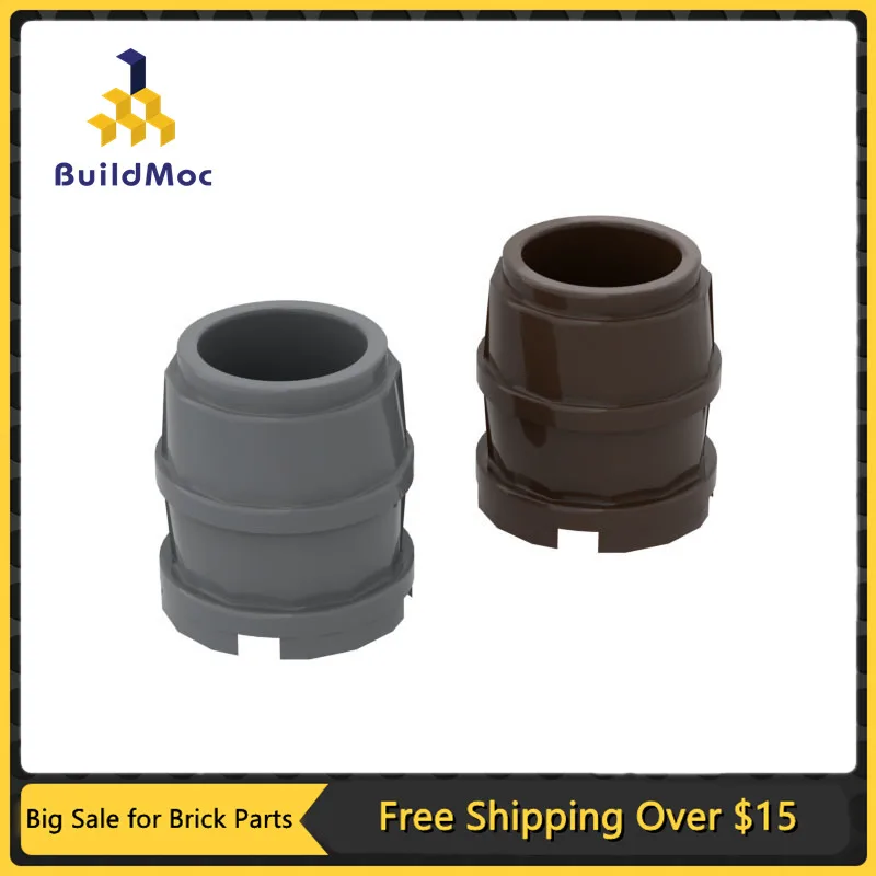 1Pc MOC Parts 2489 Container Barrel 2 x 2 x 2 Compatible Bricks DIY Assmble Building Blocks Particle Kid Puzzle Brain Toy Gift