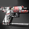 Mechanical Automatic Desert Eagle Toy Gun Shell Ejection Airsoft Pistol Continuous Firing Soft Bullet Toy for Children Shooting 1