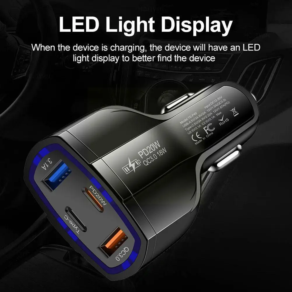 ڵ   1  ׼, ޴  4 , 20W Pd   D9S7, 2USB + 2PD,  , 4  1