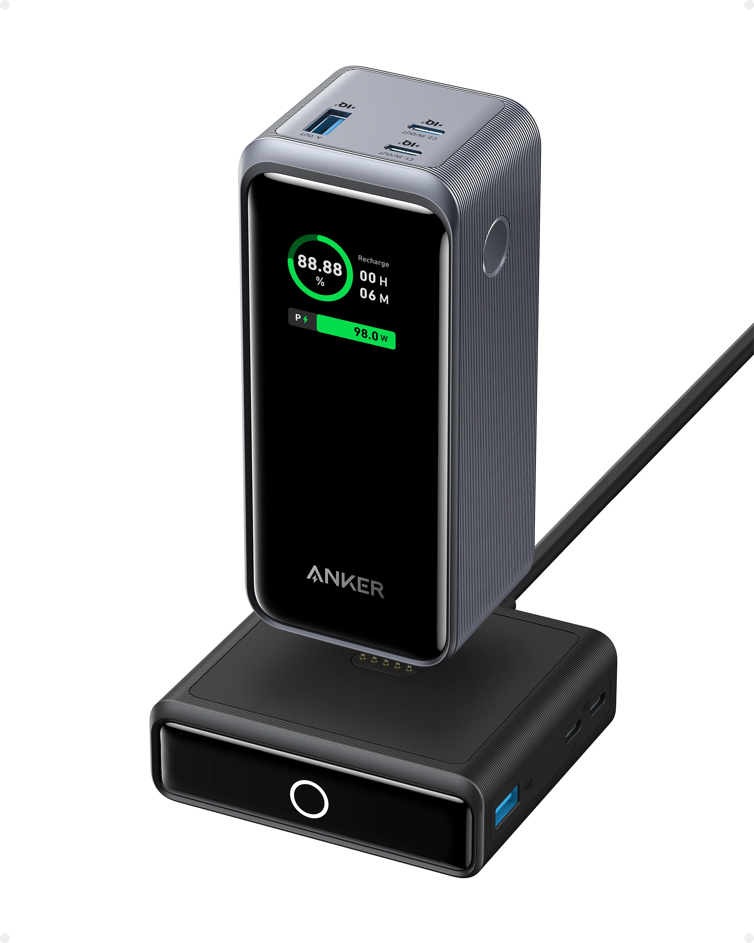 スマホアクセサリー Anker-Prime 20,000mAh Power Bank Anker Prime Power Bank (20000mAh, 200W) | モバイルバッテリー
