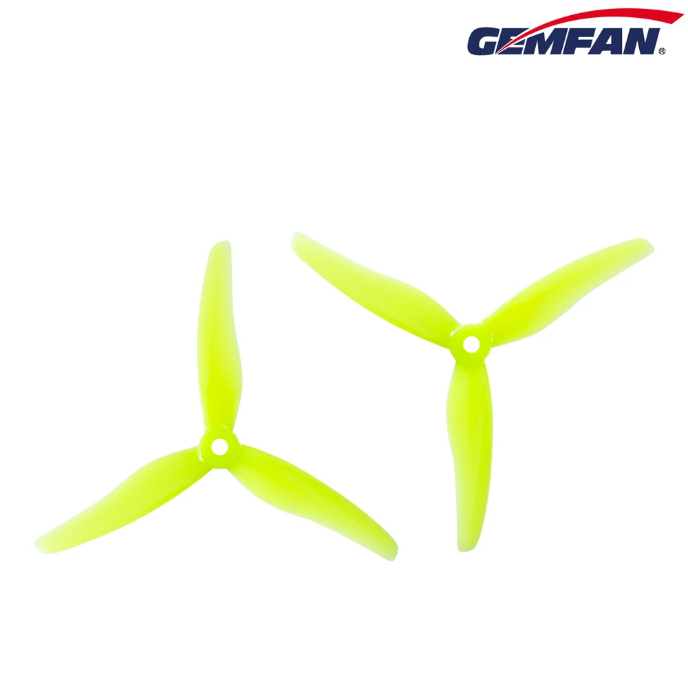 4 pcs/ 2 pairs Gemfan 51433 5inch 3 blade/ tri-blade Propeller Props CW CCW Brushless motor FPV Propeller for FPV Racing drone