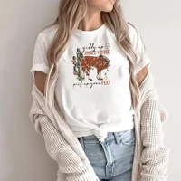 Cowboy Christmas Crew Neck Shirt Giddy Up Jingle Horse Pick Up Your Feet Howdy Country Christmas.jpg