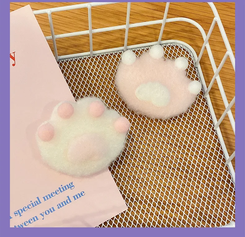Bonito dos Desenhos Outono e Inverno Acessórios de Cabelo Par de Pelúcia Animados Gato Garra Hairpin Anjo Asas Amor Rosa Doce 8 Weddings & Events