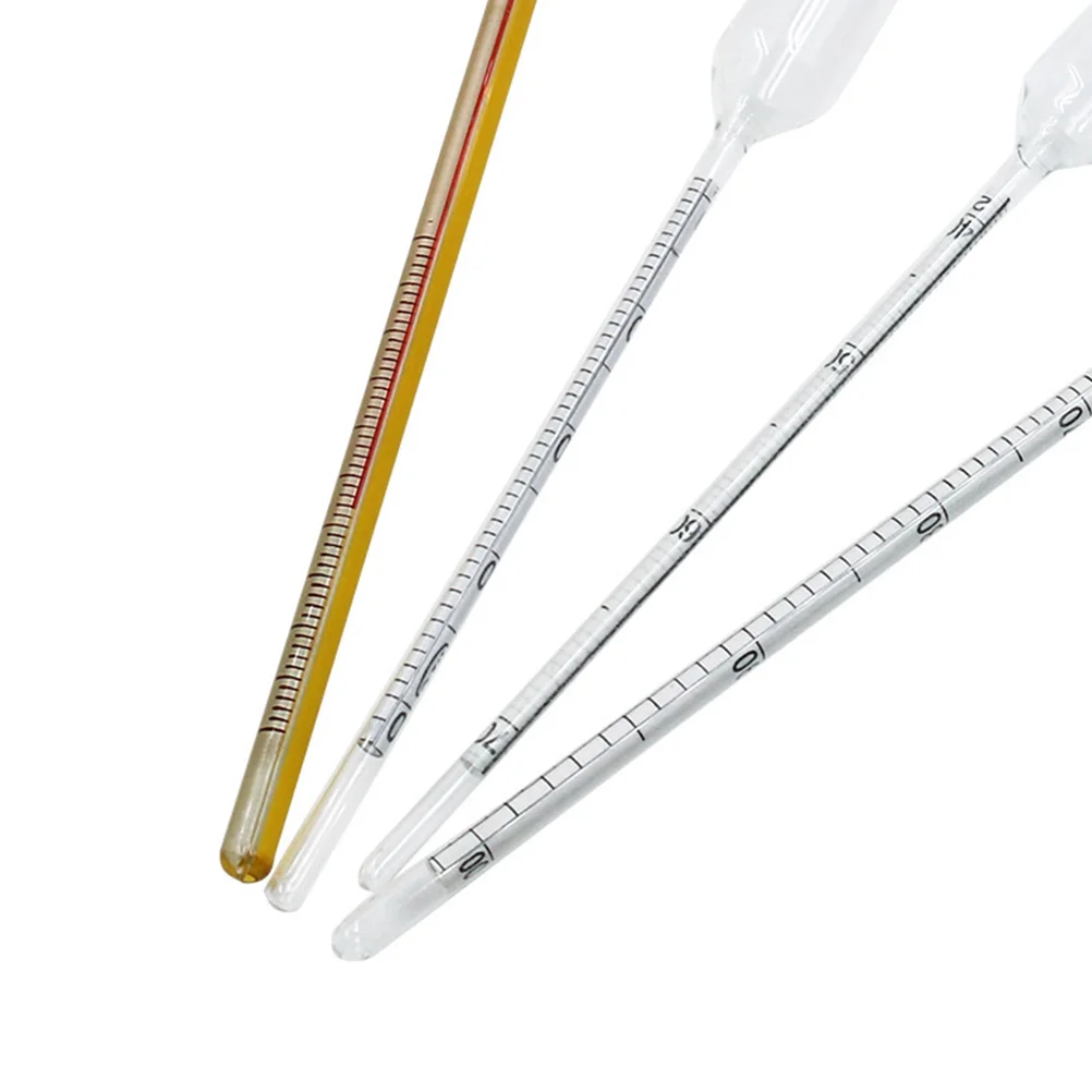 Alcohol Tester 4Pcs Hydrometer Home Brew Beer Meter Conversion Table
