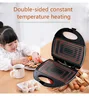 SOKANY102 Electric Sandwich Maker Panini 750W Waffle Maker Cooking Kitchen Appliances Breakfast Waffles Machine Non-stick Pan 5