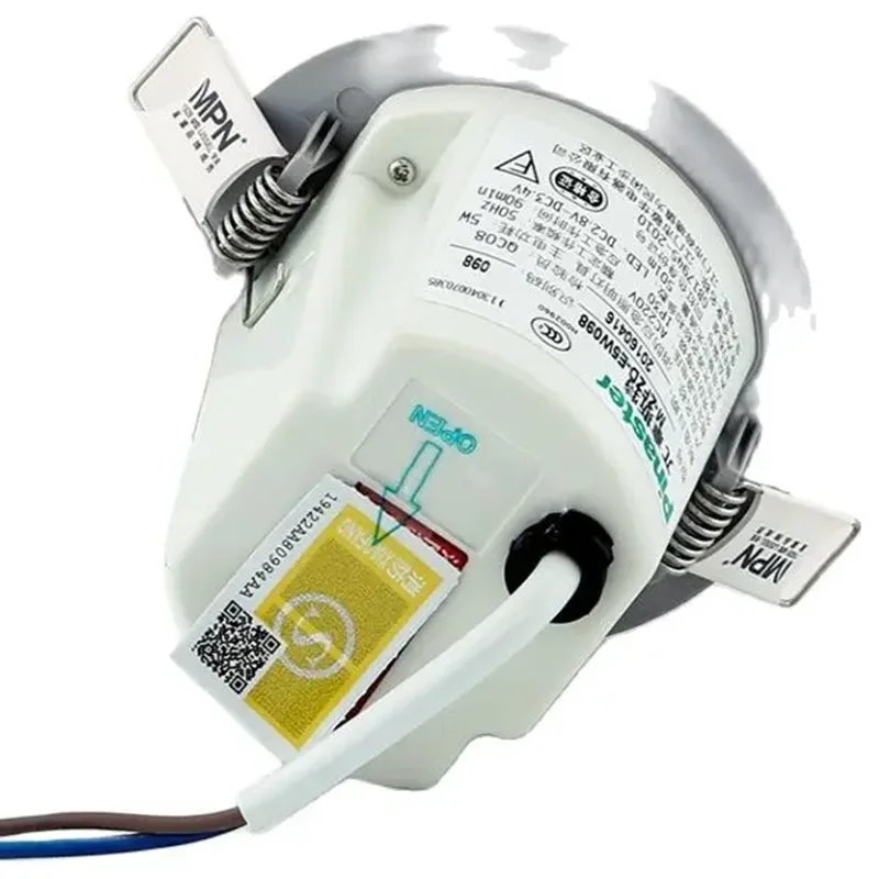 Emergency Light Fireproof Recessed Installation Shopping Mall Rechargeable Lamps for Home Emergency Exit Down Lights Ac 85-265v
