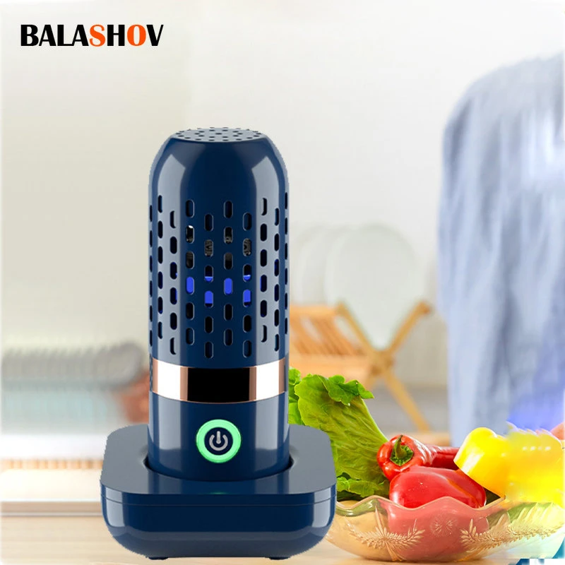 Protable Capsule Vegetable Fruit Washers Machine Food Purifier Cleaner