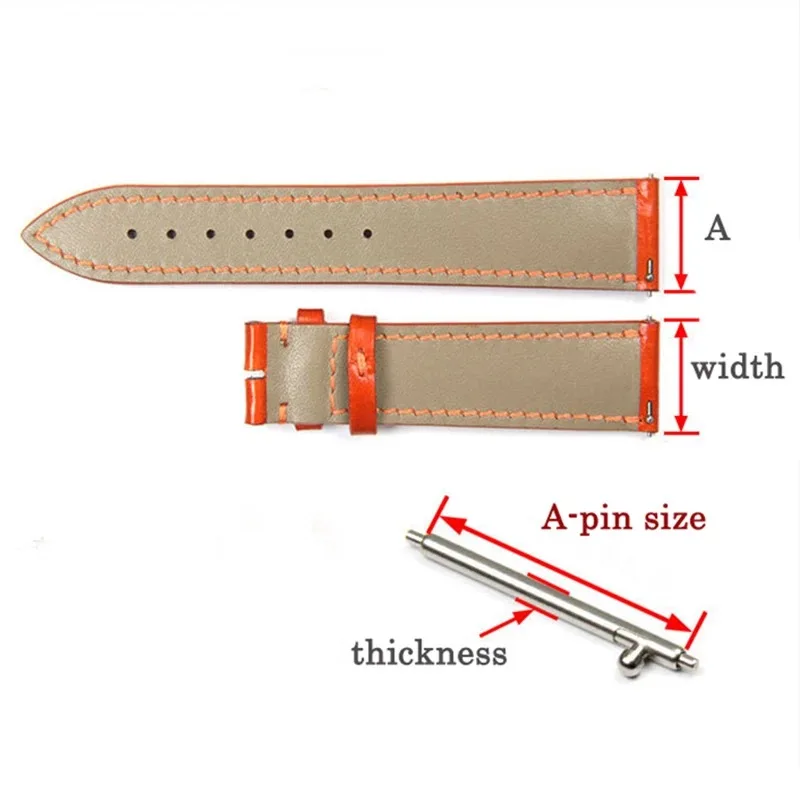Quick Release Stainless Steel Watch Band Spring Bars - 20pcs, Multiple Sizes