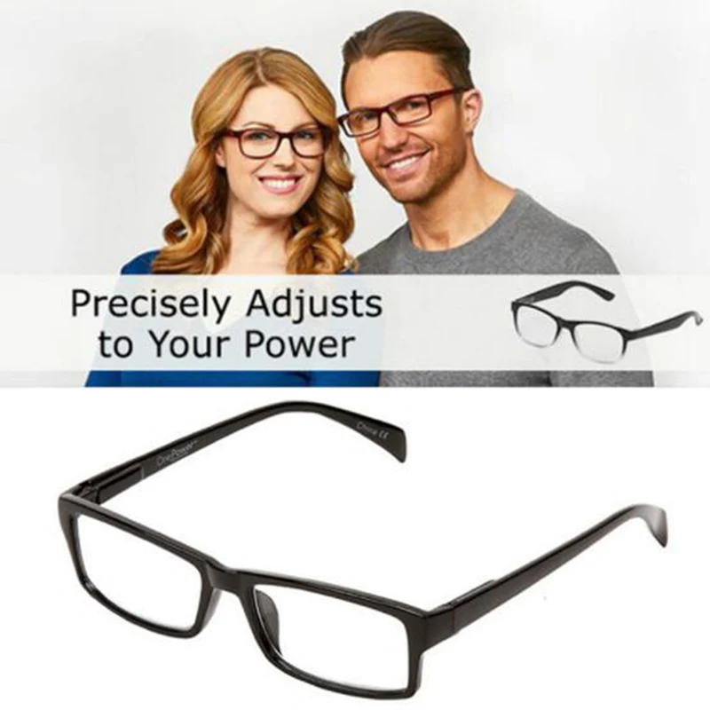 Reading Glasses One Power Auto Adjusting Bifocal Presbyopia