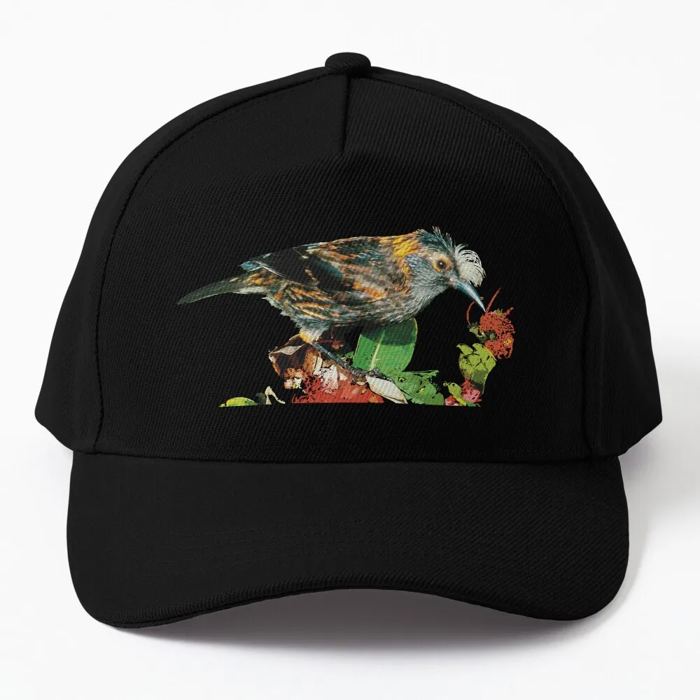 

‘kohekohe, Hawaiian Bird #2 Baseball Cap beach hat Bobble Hat Cap Men'S Women'S