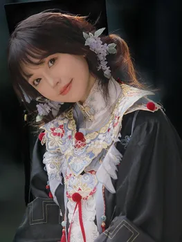 Bachelor dress graduation with shoulder Hanfu woman