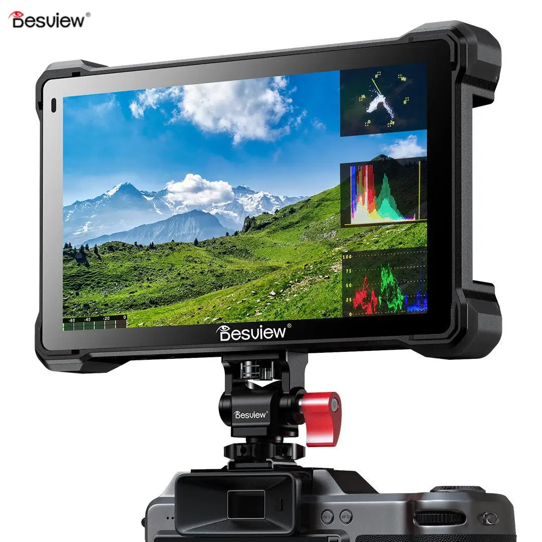 

Destview R7S III R7III 7Inch 4K Monitor On Camera 3D LUT Touchscreen Field Monitor 4K SDI HDMI-compatible 2600nits DSLR