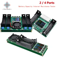 18650/21700 Lithium Battery Capacity Tester 2/4 Channel Type-C Auto Internal Resistance MAh MWh Battery Power Detector Module 1