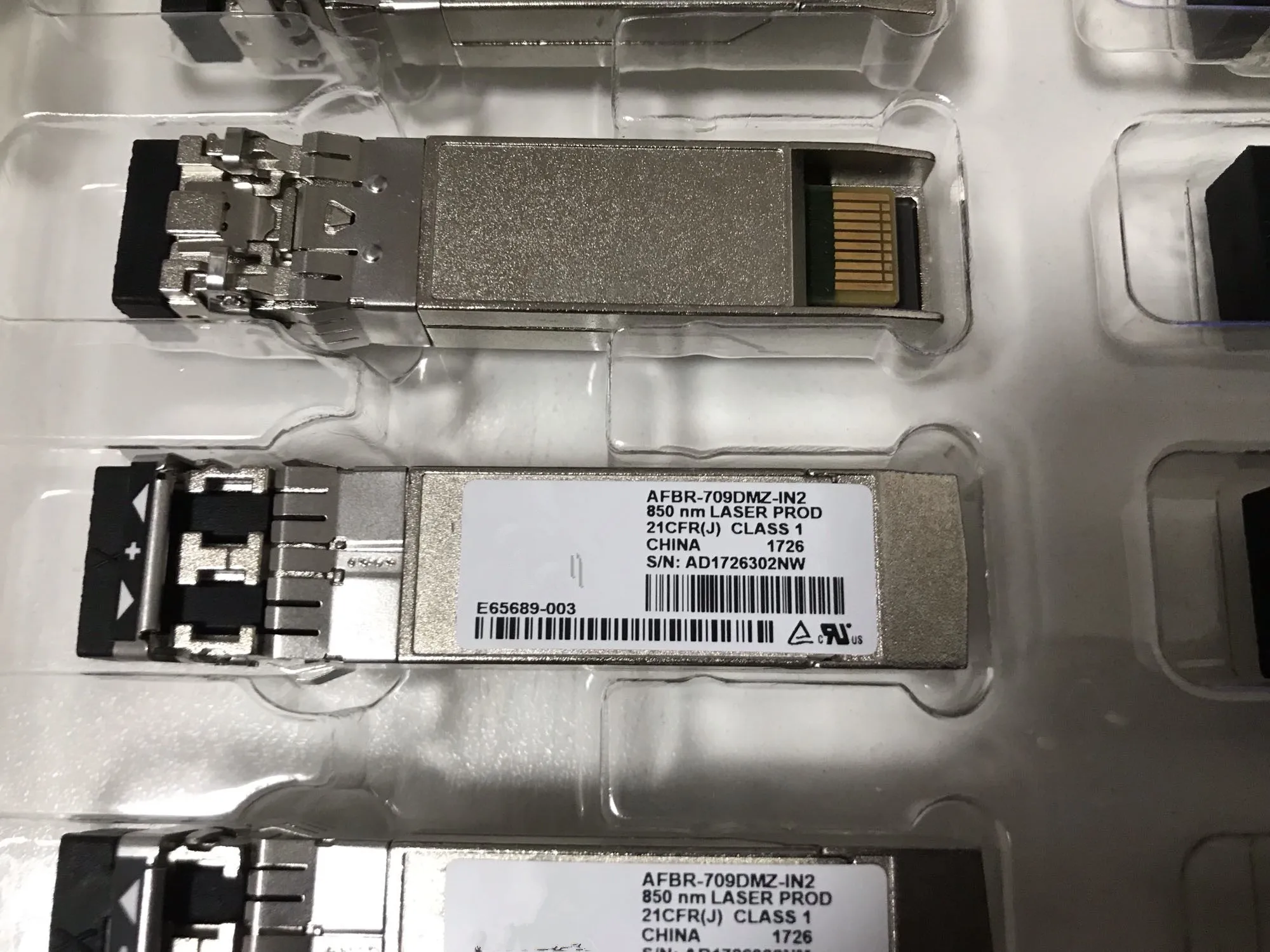 i-ntel fiber adapter 10g/AFBR-709DMZ-IN2/E10GSFPSR/X520 X710 Network adapter general purpose fiber switch/10G fiber transceiver