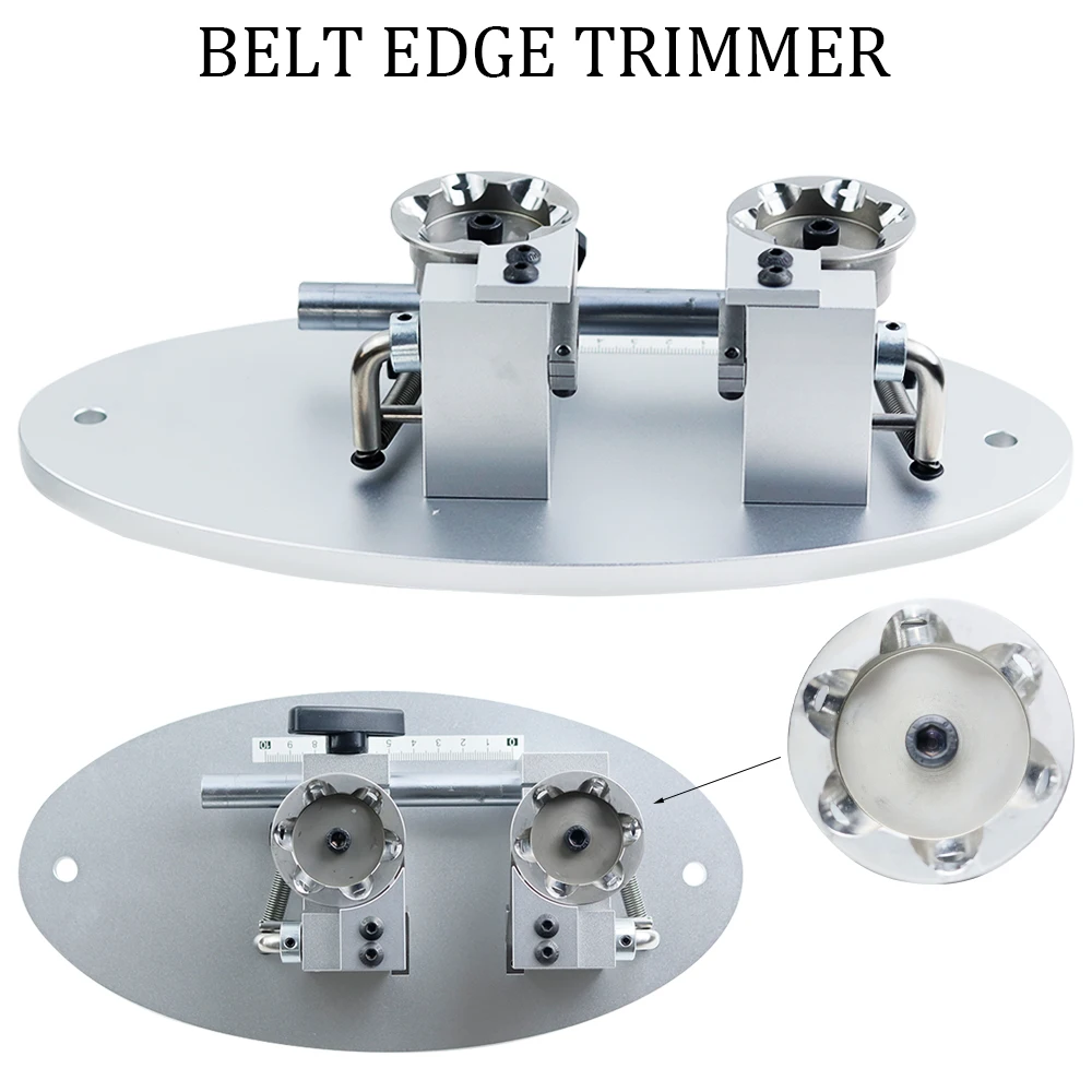 DIY Leather Edge Cutter Beveler Trimmer 13-80MM Leather Belt Side Fast Manual Trimming Cutting Machine Edge Strap Edger