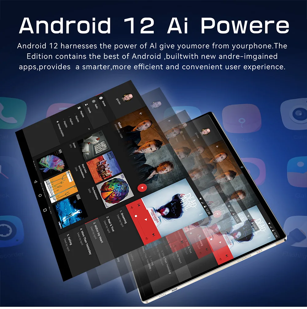 글로벌 버전 2 in 1 태블릿 노트북, 2K, 10.36 인치, 안드로이드 12, 8GB RAM, 256GB ROM, 4G 전화 통화, MT6769, 7000mAh 배터리