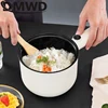 DMWD 1.8L Multifunction Electric Skillet Hotpot Noodles Rice Cooker Egg Steamer Soup Stew Cooking Pot Heater Pancake Frying Pan 3