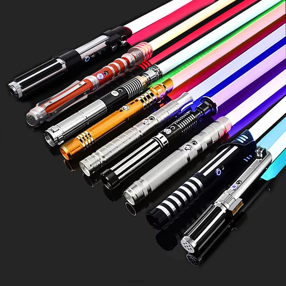 Vibrant RGB Metal Lightsaber Toy Sword