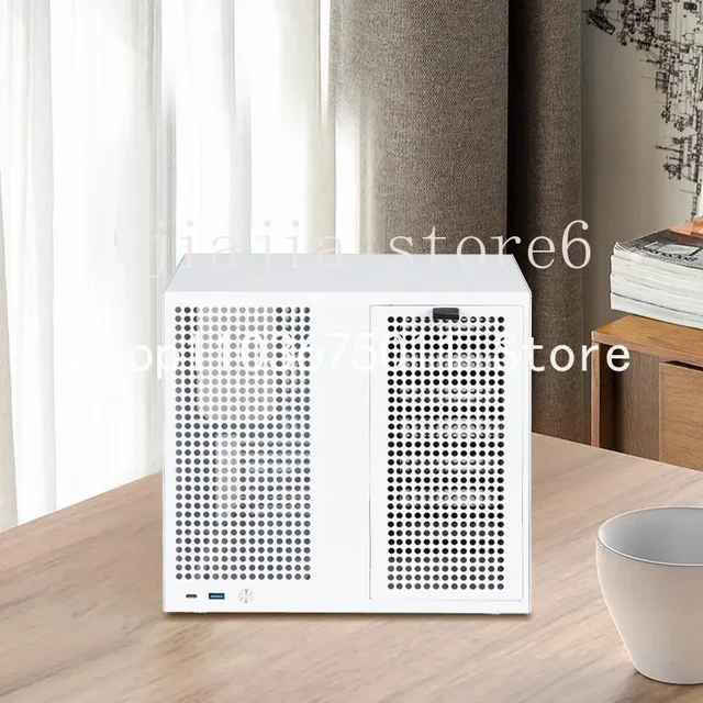 8-полосный NAS-шасси Sagittarius со шкалой, блок питания ATX, PCIe полной высоты MATX, хранилище Qunhui AIO, UNRAID 4