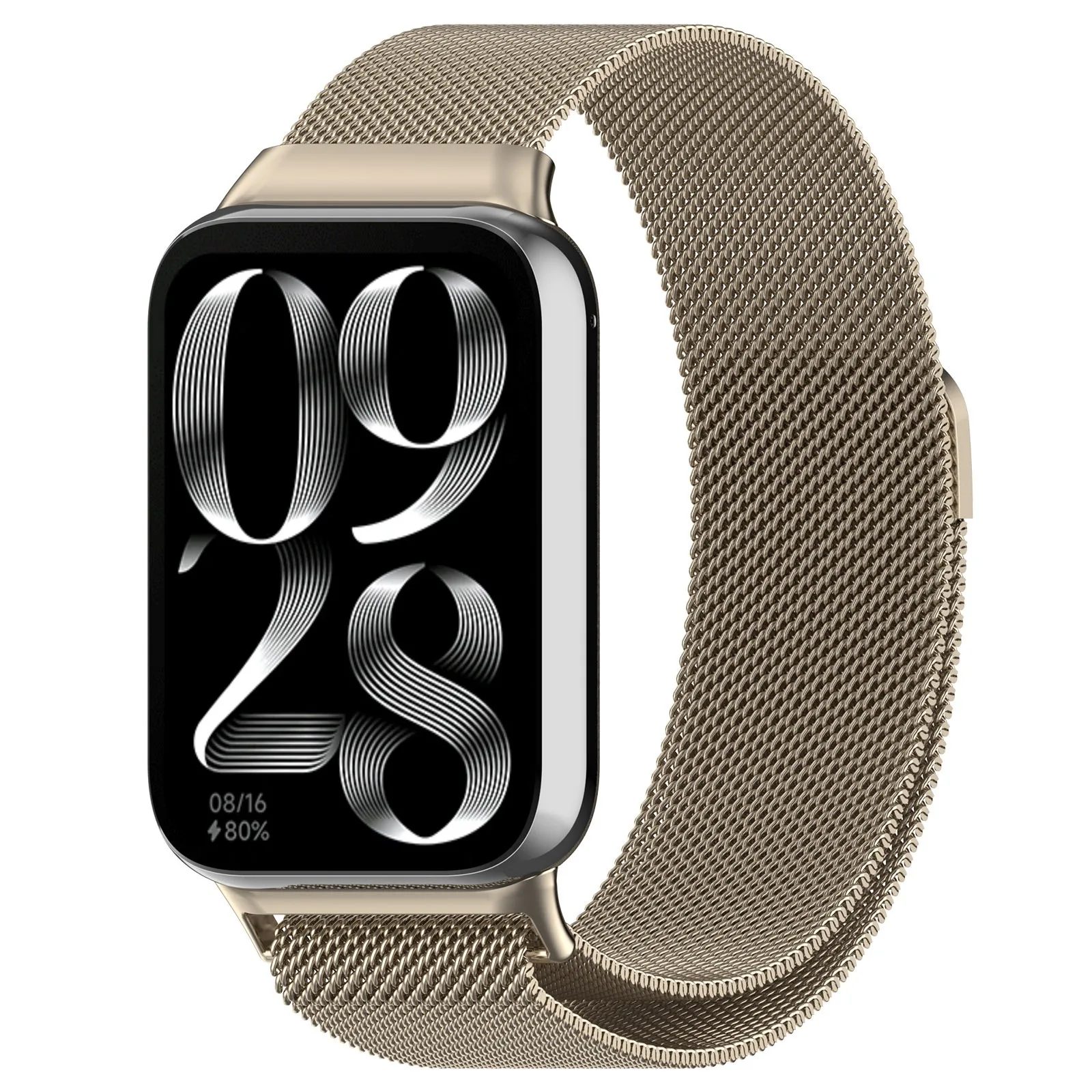 Sleek Milanese Stainless Steel Replaceable Watch Strap