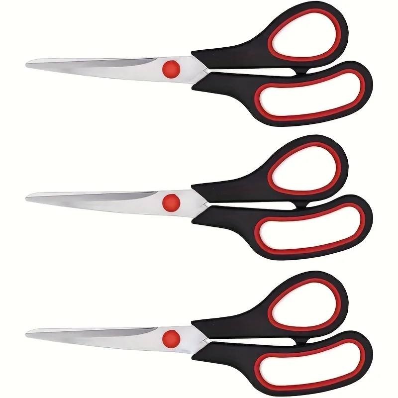Stainless Steel Scissors Student Stationery Scissor Household Multi Functional Office Tailor Scissors Hand Cutting New - 4