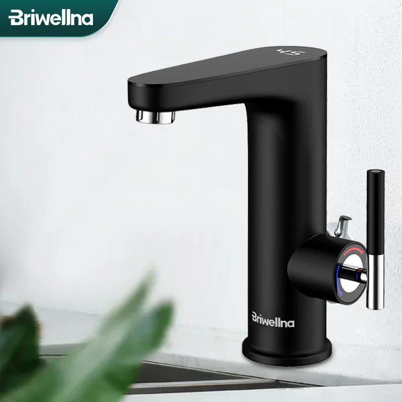 Briwellna سخان مياه كهربي 220 فولت سخان متدفق صنبو...