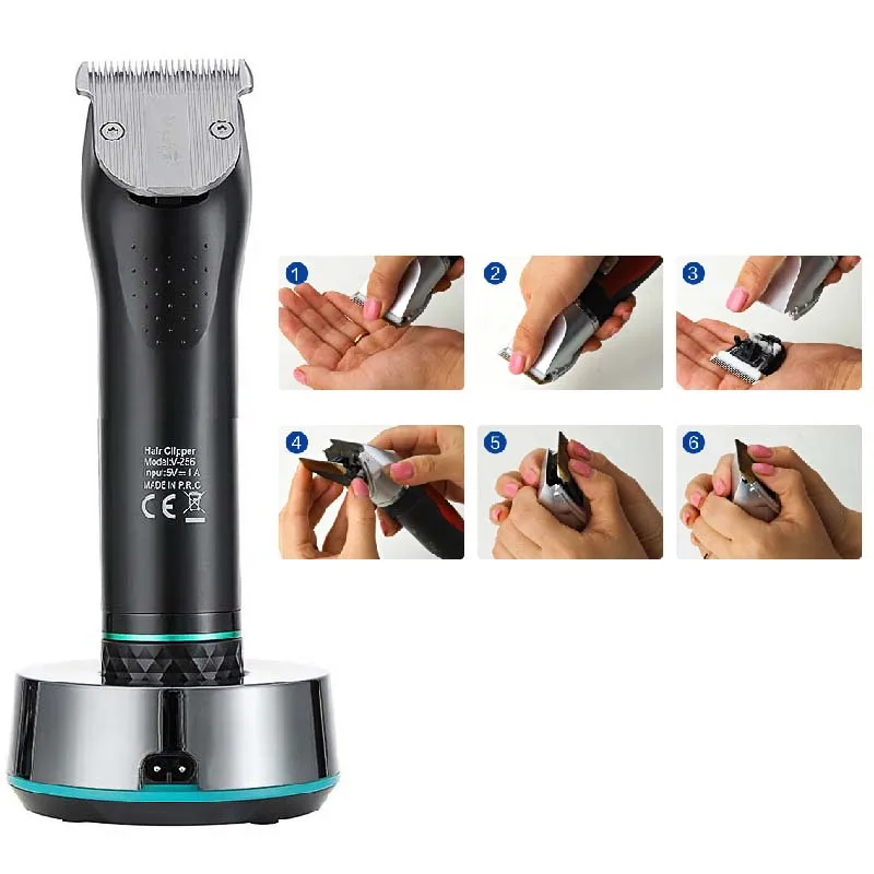 Professional Replacement Head Precision Blades Set For VGR V-256 Model Hair Clipper Trimmer barber hair clipper blade electric shaver blades