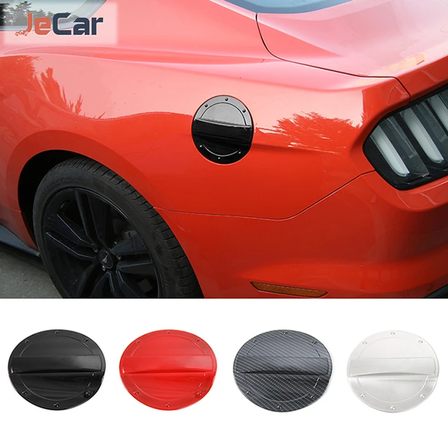 JeCar ABS Auto Außen Kraftstoff Tank Kappe Schutzhülle Trim Dekoration  Aufkleber Für Ford Mustang 2015 up