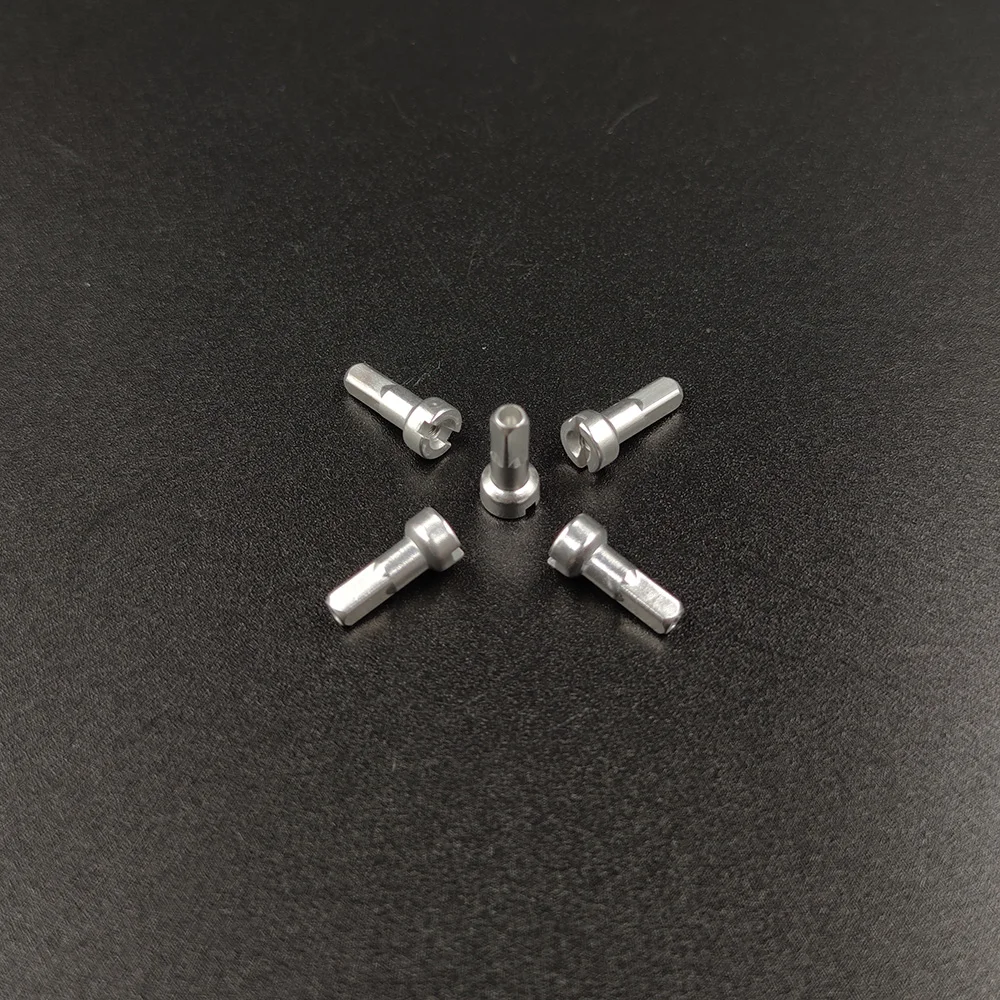 Ultralight EASEDON MV Silver Bicycle Nipples 14G Gauge 2.0 14mm Round Head Aluminum Alloy 0.5g High Strength MTB Road Bike Parts