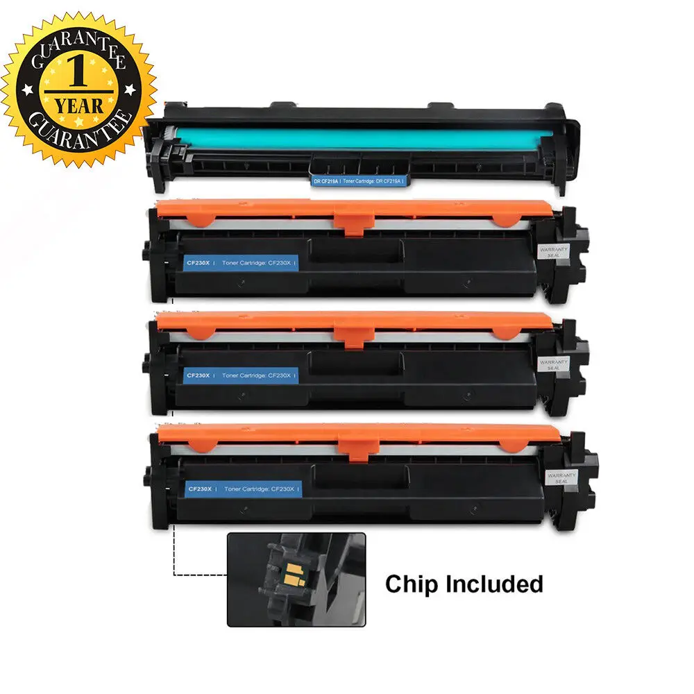 

3PK CF230X Тонер + CF232A барабан для HP 30X 30A LaserJet M203dw M203dn M227fdw