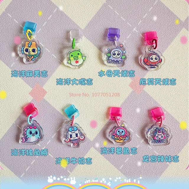 たまごっちユニ 3個セット サンリオ エンジェル モンスター ダストプラグ たまごっちユニ ダストプラグ チャーム エンジェル サンリオ