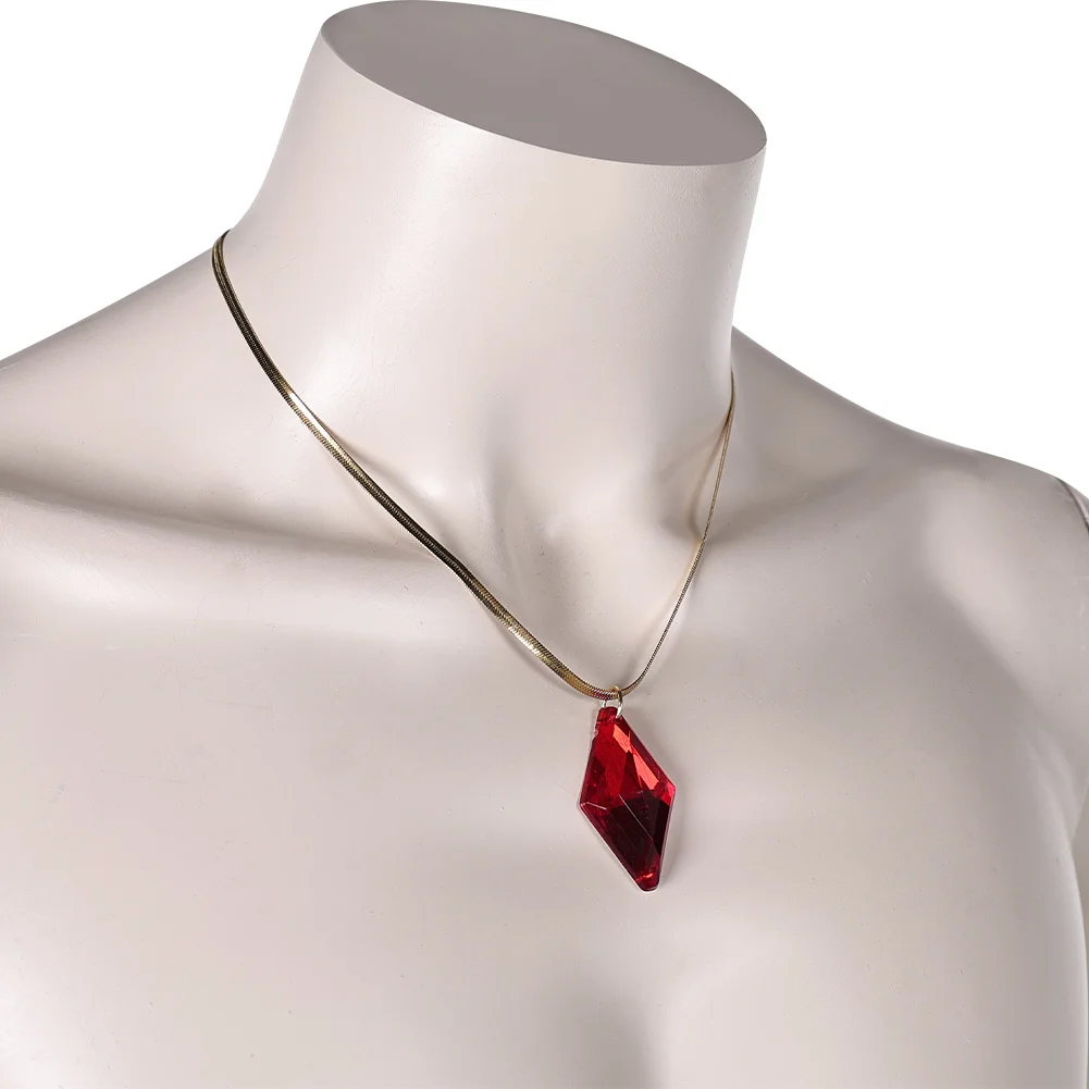 Dante Cosplay Necklace Pendant DmC Fantasia Adult Men Roleplay Neckwear Halloween Disguise Carnival Costume Accessories Gifts necklace pendant