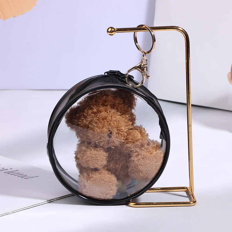 Gift Boxes Transparent Mystery Box Mini Anime Doll Display Bag Universal 9/12cm Display Box Portable Storage Bag Coin Purse Earphone